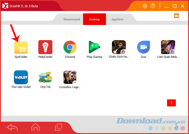 Giao diện chính Giao diện chính