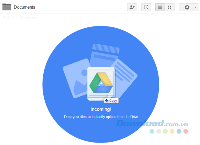 Kéo và thả để tải file lên Kéo và thả để tải file lên
