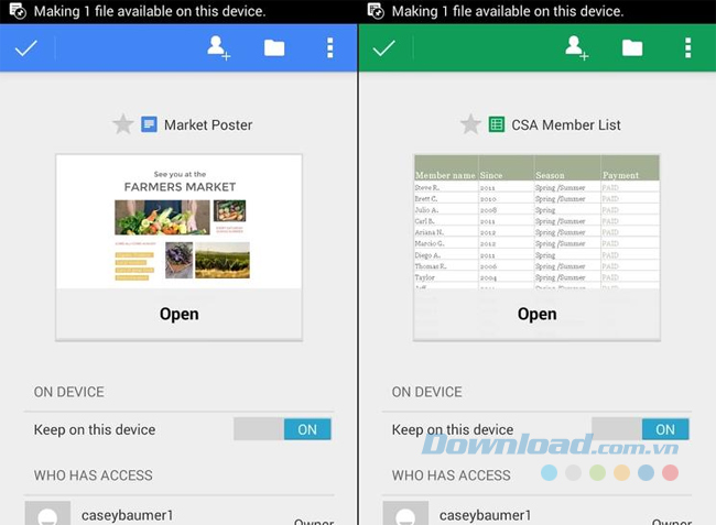 Chia sẻ tài liệu trực tiếp qua Gmail Chia sẻ tài liệu trực tiếp qua Gmail