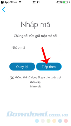 Nhập mã