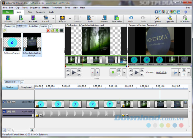 VideoPad Video Editor