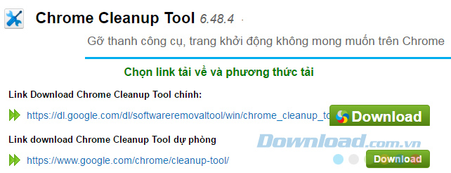 Tải công cụ