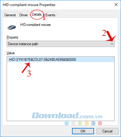 Nhấn vào Detail Nhấn vào Detail