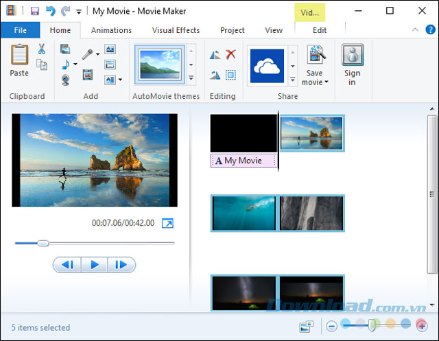 Tải Windows Movie Maker