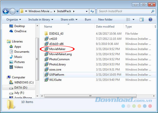 Danh sách file Danh sách file