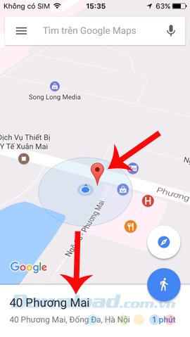 Ghim vị trí Ghim vị trí