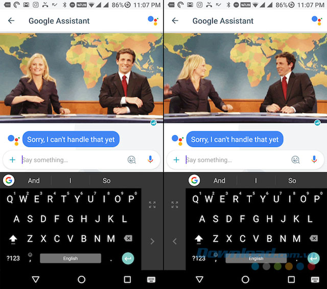 Chế độ nhập liệu 1 tay Chế độ nhập liệu 1 tay