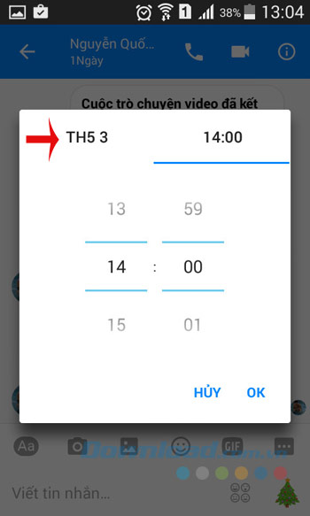 Chọn ngày tháng Chọn ngày tháng
