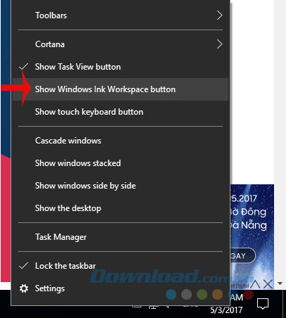 Hiển thị Windows Ink Hiển thị Windows Ink