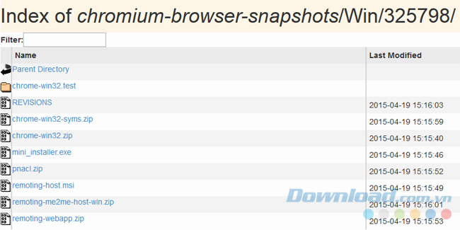 Folder mới nhất sẽ ở đầu danh sách Folder mới nhất sẽ ở đầu danh sách