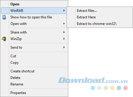 Giải nén file Giải nén file