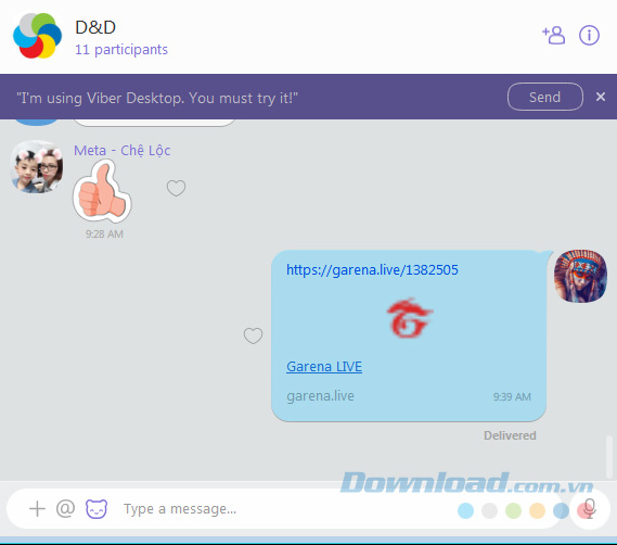 Gửi link Gửi link