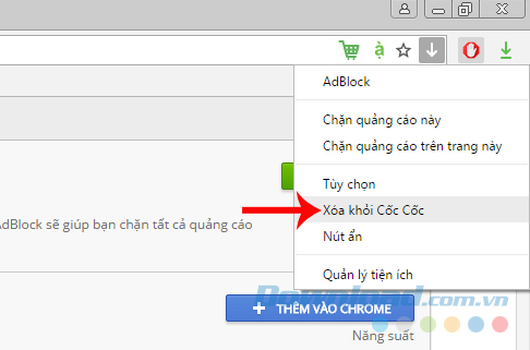 Xóa khỏi Cốc Cốc Xóa khỏi Cốc Cốc