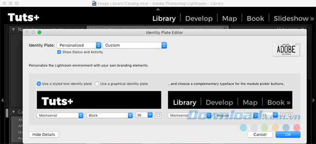 Chèn Logo vào Lightroom Chèn Logo vào Lightroom