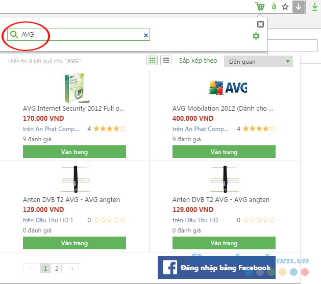 Tìm kiếm sản phẩm