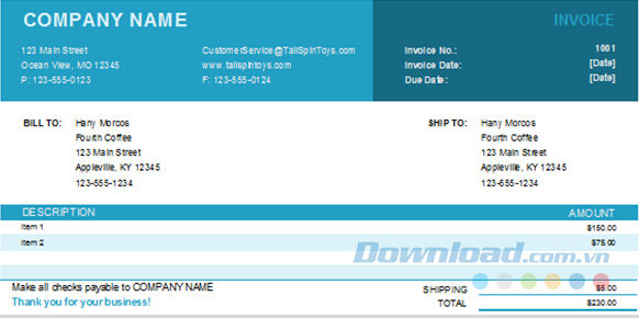 Sử dụng các mẫu có sẵn Sử dụng các mẫu có sẵn