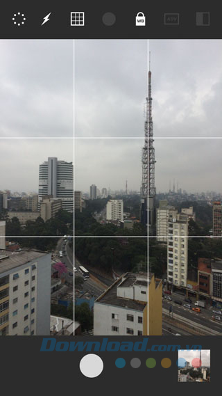 Khóa cài đặt cân bằng trắng Khóa cài đặt cân bằng trắng