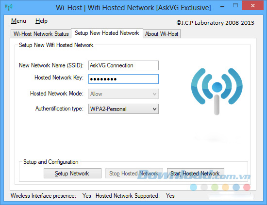 Thiết lập kết nối ad-hoc Thiết lập kết nối ad-hoc