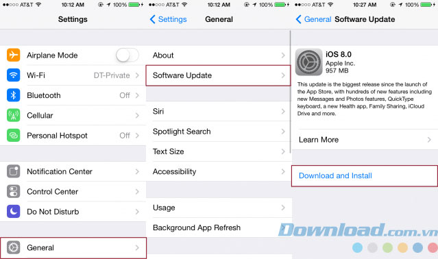 Nâng cấp iPhone lên hệ điều hành mới nhất