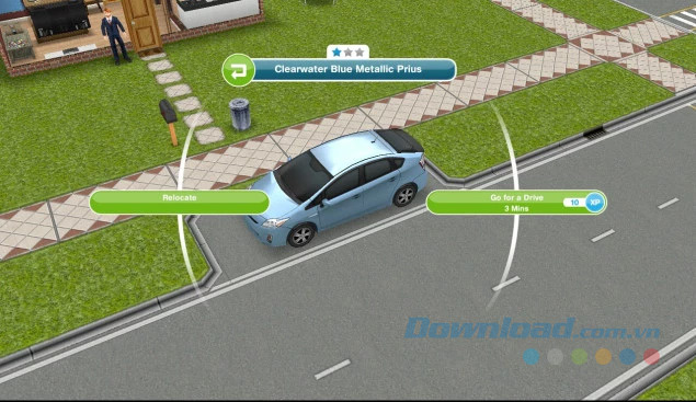 Thu được doanh thu từ xe hơi