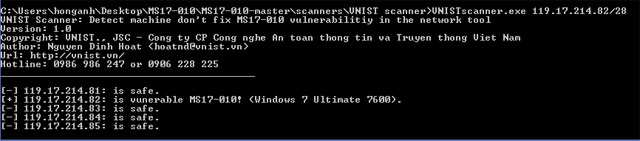 Có lỗ hổng bảo mật