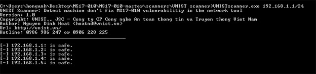 Địa chỉ IP không ảnh hưởng