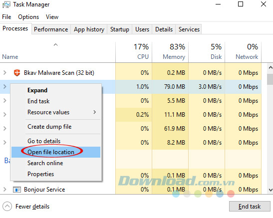 Mở đường dẫn Mở đường dẫn