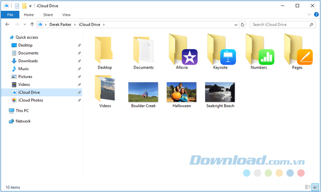Xem file với iCloud Drive Xem file với iCloud Drive