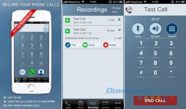 Call Recorder - IntCall