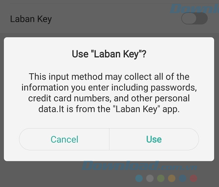 Cảnh báo từ Laban Key Cảnh báo từ Laban Key