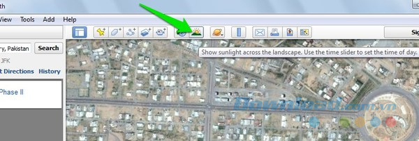 Xem một địa điểm ở thời điểm khác nhau trong ngày
