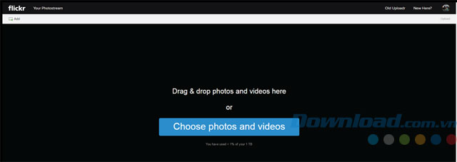 Kéo thả ảnh để upload