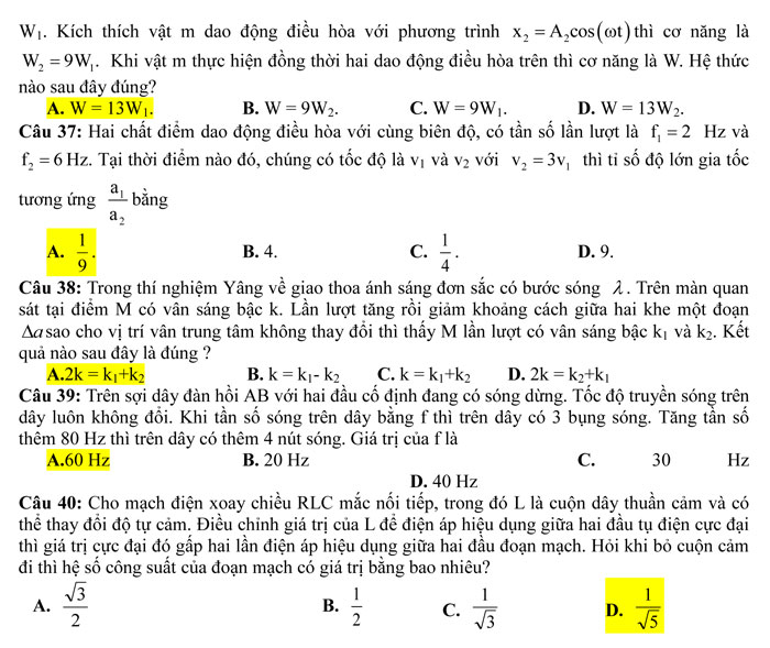 Đề thi thử THPT Quốc gia 2017 môn Vật lý Đề thi thử THPT Quốc gia 2017 môn Vật lý