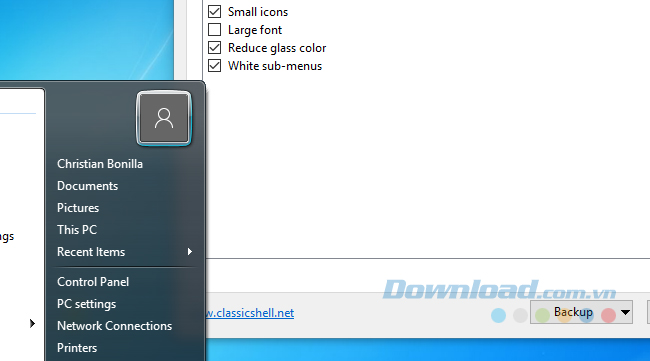 Chọn Windows Aero Chọn Windows Aero