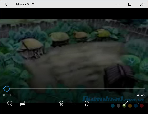 Mở video thưởng thức