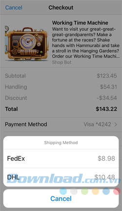 Quá trình thanh toán