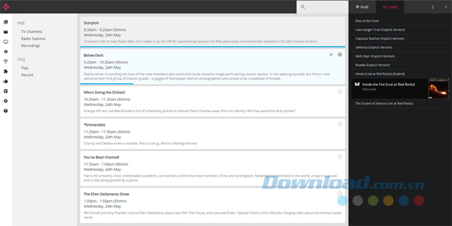 Xem lịch phát sóng