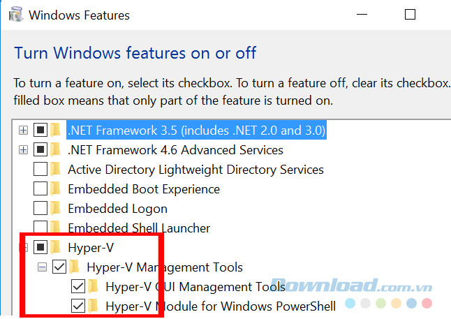 Sửa lỗi Hyper-v Sửa lỗi Hyper-v