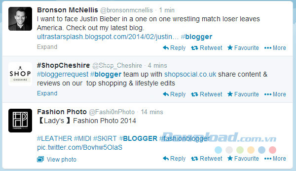 Sử dụng Hashtag Sử dụng Hashtag