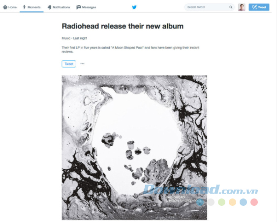 Khoảnh khắc Twitter Khoảnh khắc Twitter