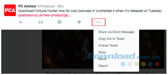 Các tùy chọn khác Các tùy chọn khác