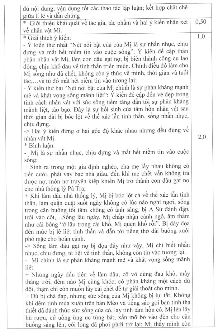 Đề thi thử thpt quốc gia 2017 môn Ngữ văn