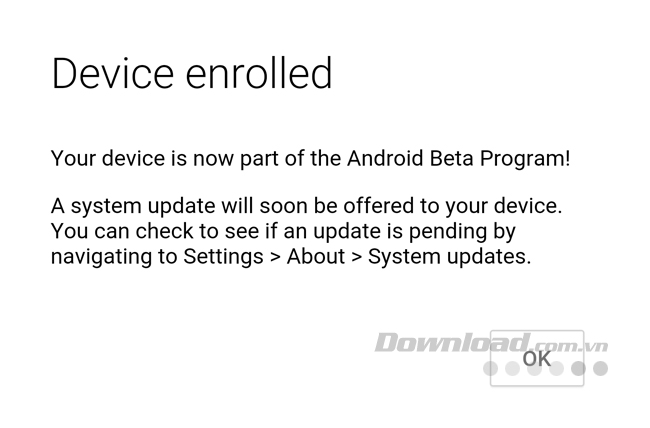 Nhấp vào Ok Nhấp vào Ok