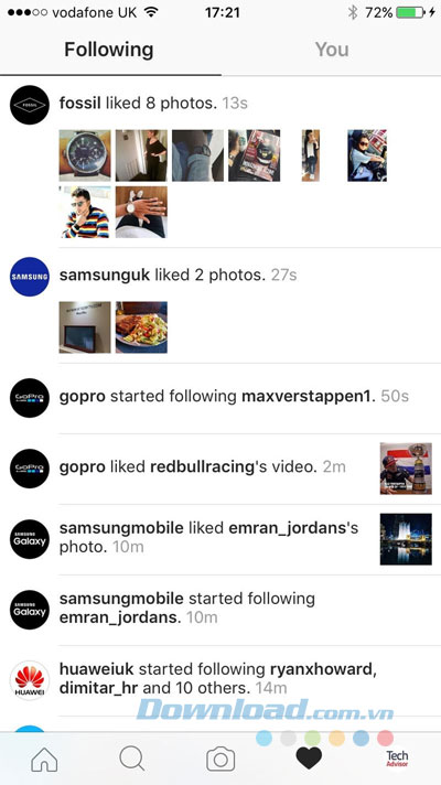 Quản lý hoạt động