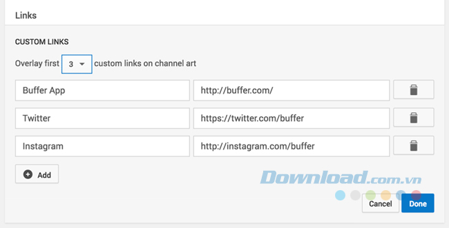 Chọn số lượng hiển thị Chọn số lượng hiển thị
