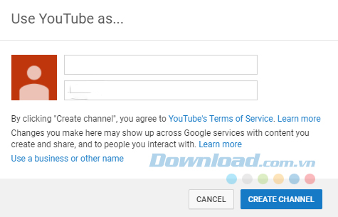 Các tùy chọn tên Các tùy chọn tên