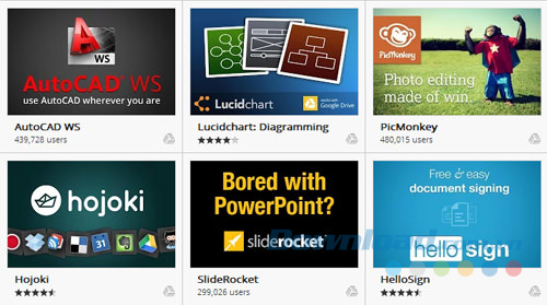 Cài đặt ứng dụng Google Drive cho Google Chrome Cài đặt ứng dụng Google Drive cho Google Chrome