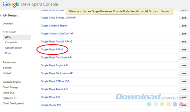 Lấy key Google Maps API cho website Lấy key Google Maps API cho website