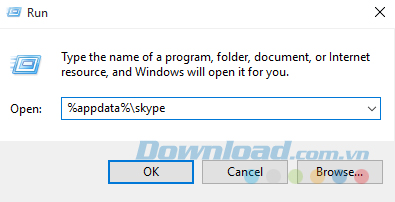 Mở hộp thoại Run Mở hộp thoại Run