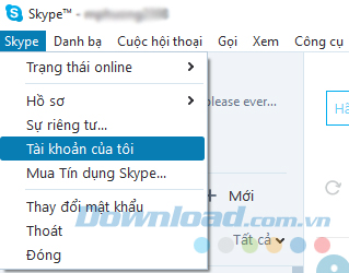 Lấy ID của người gọi Skype Lấy ID của người gọi Skype